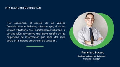 Evolución del control de valores financieros y tributarios en Chile