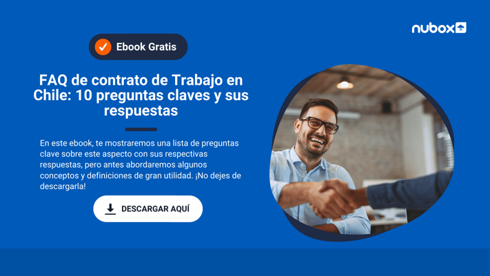 5 tipos de contrato de trabajo en Chile