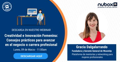 [Webinar] Creatividad e innovación femenina