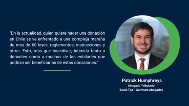 Es hora de poner en valor a la filantropía: Ley de Donaciones