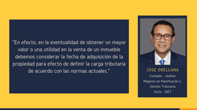 Ingreso no renta de bienes raíces adquiridos antes y después del 2004