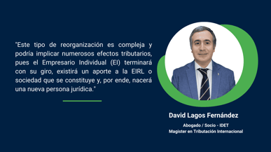 La conversión de un Empresario Individual a persona jurídica