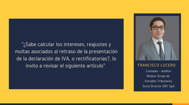 Cálculo de intereses, reajustes y multas en el formulario 29