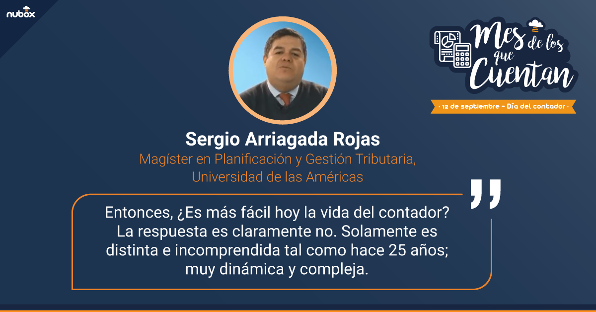 Constantes cambios en la vida del contador