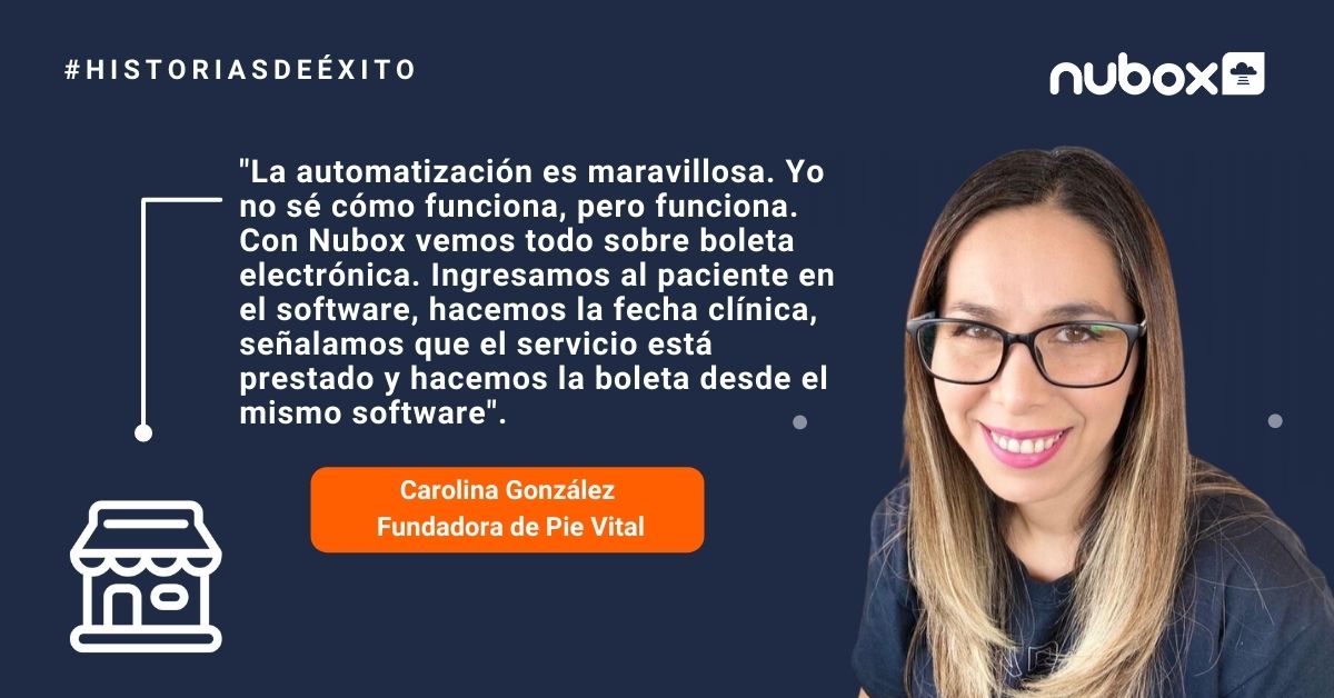 Carolina González, de PieVital: Fue una súper buena idea hacer una alianza entre Nubox y Medilink